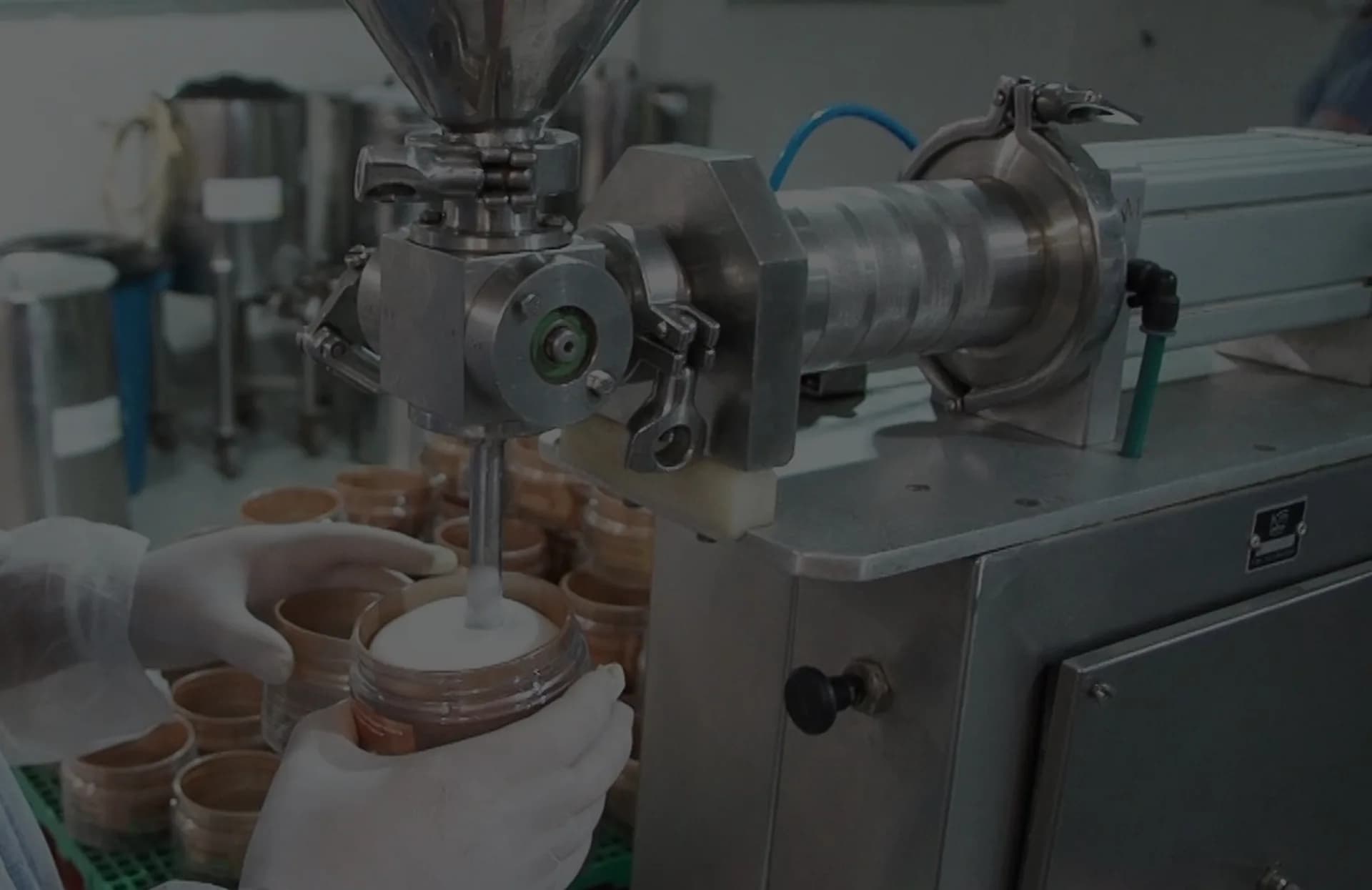 Cosmetics filling production line